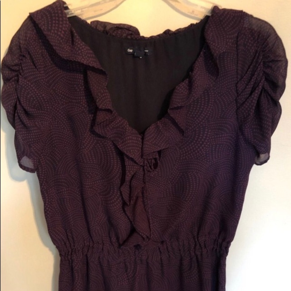 Navy and pink gap dress